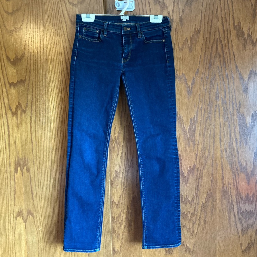 J Crew Straight Leg Jeans, sz 27